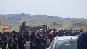 آیین بزرگداشت شهدای نیروی دریایی ارتش در بخش ابوالفارس رامهرمز