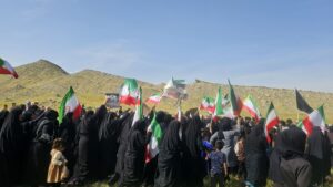 آیین بزرگداشت شهدای نیروی دریایی ارتش در بخش ابوالفارس رامهرمز