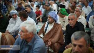 رامهرمز پای نماز جمعه ایستاد