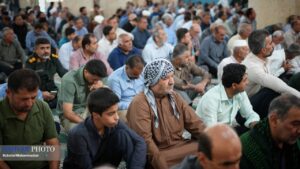 رامهرمز پای نماز جمعه ایستاد