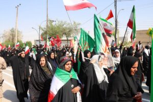 بانوان رامهرمز در اجتماع «جان‌فدا»